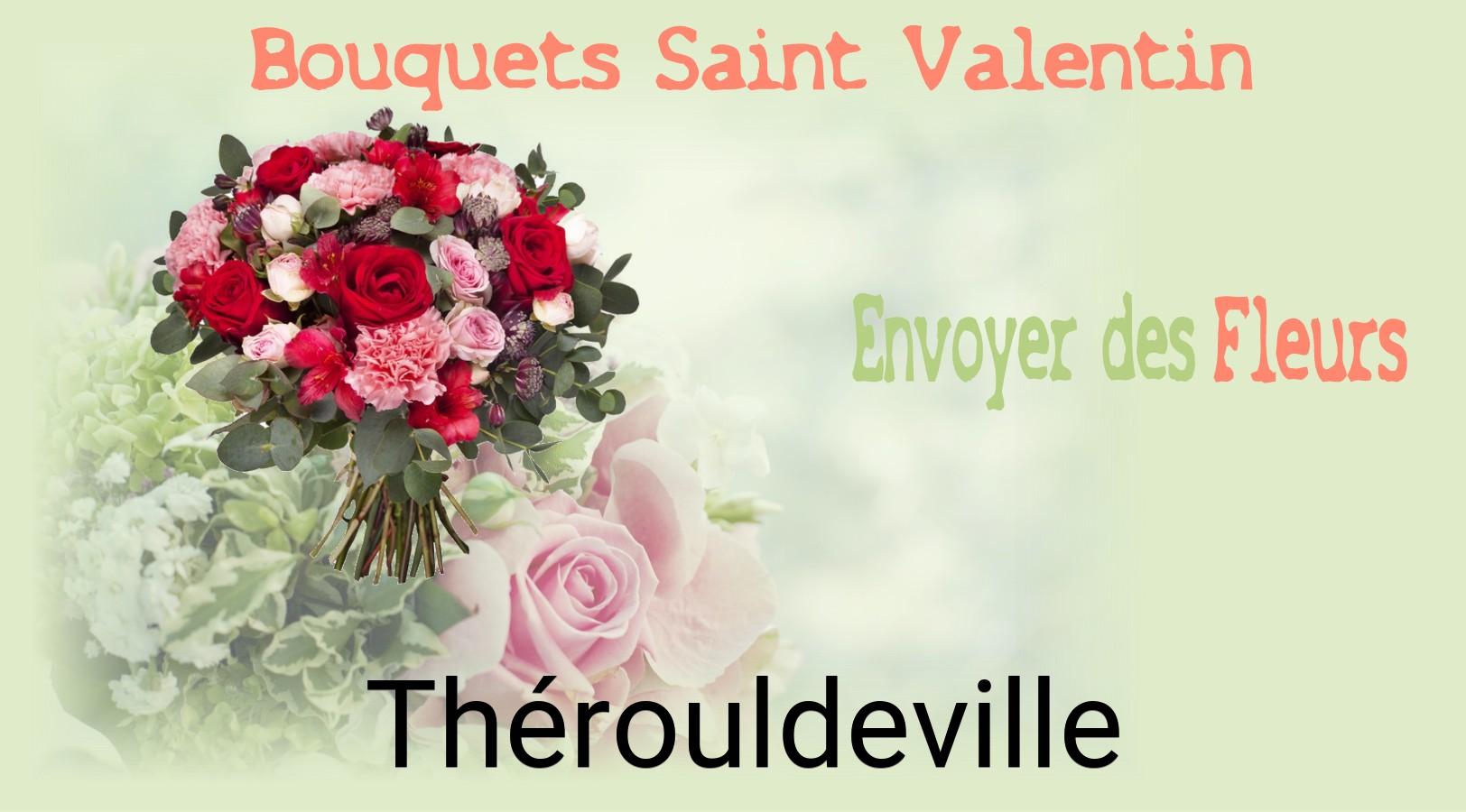 Roses de Saint-Valentin livrées à Thérouldeville
